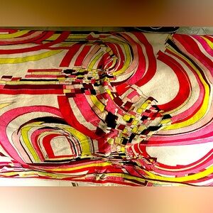 EMILIO PUCCI VINTAGE BATH SHEET TERRI TOWEL, 100% COTTON, 41”X55”, NEW CONDITION